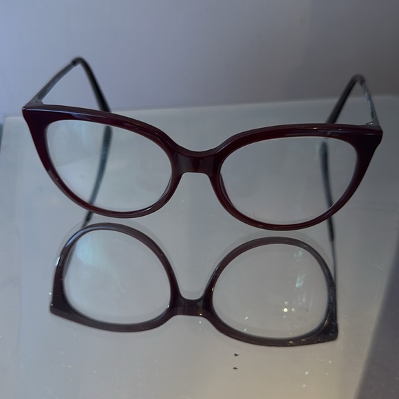 👓 Coach 5509 prescription replacement frames of blood red - Picture 7 of 15